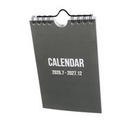 Mini Calendario de Mesa y Pared 2026-2027 Cuaderno de Notas