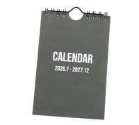 Mini Calendario de Pared 2026-2027 Tamaño A6 Vertical