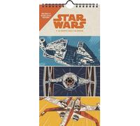 Mini calendario de póster de Star Wars: Saga 2025