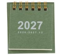 Mini Calendario de Sobremesa 2026-2027, Espiral, 7, 0 Cm
