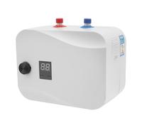 Mini calentador de agua eléctrico compacto 6L 1500W para cocina, cuarto de baño, lavabo con calentamiento rápido, ajuste de temperatura, ahorro de energía, ahorro de espacio constante