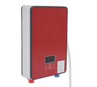 Mini calentador de agua instantáneo de bajo consumo, 6,5 kW, para lavabo, calentador de agua eléctrico, bajo mesa, ahorro de espacio, pantalla multifunción para fregadero de cocina + lavabo