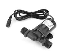 Mini Calentador de Agua Solar Bomba de Agua sin escobillas 12V CC 1000L / H -40 ℃ ~ 100 ℃ para pecera con Calentador de Agua Solar