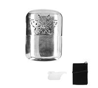 Mini calentador de manos portátil de aleación de zinc, calentador de mano con bidón de combustible, calefacción de temperatura constante para camping al aire libre, viajes de invierno, tamaño compacto