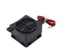 Mini Calentador de Ventilador PTC, Calentador de Aire de Cerámica de 12 V 50 W con Calefacción a Temperatura Constante, Calentador de Aire Eléctrico para Espacios Pequeños para