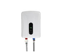 Mini Calentadores De Agua Eléctricos 5500W, Calentador Caliente Eléctrico Instantáneo, Inteligentes Seguros For Ducha Ahorro de energía