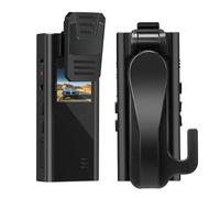 Mini cámara corporal, cámara corporal, Cámara montada en el cuerpo A30 Full HD 1080P, pantalla de 1,3 ", visión nocturna, Clip de detección de movimiento, Mini videocámara, cámara web de grabación par