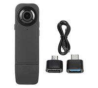 Mini Cámara Corporal con Ahorro Automático, HD, 1920x1080P, 6 Horas de Duración de la Batería, Compatible con Cámara con Clip Trasero de 256GB para Grabar Cumplimiento de la Ley