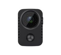Mini cámara corporal, Mini cámara corporal MD29, cámaras inalámbricas de bolsillo de seguridad HD 1080P, cámara pequeña activada por movimiento for coches, cámara web PIR en espera para pasear mascota