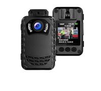 Mini cámara corporal, N9 Mini cámara corporal Full HD 1296P, pequeñas cámaras portátiles de policía de visión nocturna, compatible con cámara corporal DVR 256G para aplicación de la ley, entrega ( Col