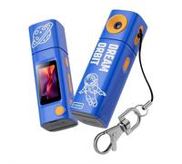 Mini cámara de pulgar - Cámara de pulgar G6, diseño ultraligero para manos libres en primera persona POV, ideal para deportes extremos y entusiastas de la aventura al aire libre (azul)