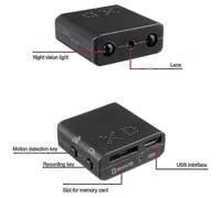 Mini cámara de seguridad espía oculta 1080p con detector de movimiento de alta definición - HX