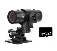 Mini cámara deportiva F9 1080P 200W para bicicleta