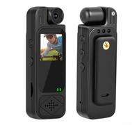 Mini cámara deportiva HD 1080P, grabadora de video digital compacta portátil de acción para videocámara con botón de fácil operación para actividades al aire libre, viajes, grabación de aventuras