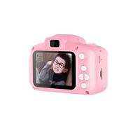 Mini cámara Digital for niños, Puede Tomar fotografías, vídeo, cámara pequeña, fotografía, Regalo de cumpleaños, Juguetes for Chico(Pink)