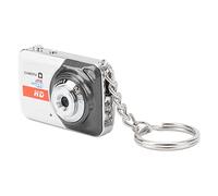 Mini Cámara DV, Cámara de Bolsillo HD para Niños ABS para Tomar Fotos (Gris-Plata)