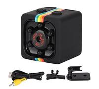 Mini Cámara Espía, 720P Inalámbrica Portátil Pequeña Cámara de Vídeo 140° Gran Angular con Detección de Movimiento de Visión Nocturna sin Luz, WiFi Cámara de Seguridad para el Hogar Cámara Inalámbrica