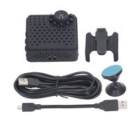 Mini cámara espía a pilas para seguridad del hogar, mini cámara oculta WiFi con grabación en bucle y visión nocturna, cámara de vigilancia para