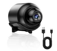 Mini Cámara Espía Inalámbrica HD 1080p con Visión Nocturna, Detección de Movimiento y WiFi - Cámara de Seguridad Oculta para Vigilancia Interior/Exterior, Ideal para Hogar, Oficina, Niños y Mascotas