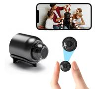 Mini cámara espía inalámbrica oculta, cámara WiFi mini HD 1080p, cámara de niñera para vigilancia de seguridad del hogar con detección de movimiento, visión nocturna, control por APP, cámara oculta