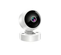 Mini cámara espía inalámbrica WiFi 1080P cámara de vigilancia (blanco) | Micro cámara con detección de movimiento, visión nocturna y visualización remota, para hogar, oficina y coche