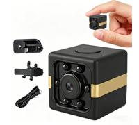 Mini Camara Espia Oculta 1080P HD, Cámara Espias Camufladas Invisible | Visión Nocturna Automática y Detección de Movimiento, Cargar Mientras Graba, sin WiFi para Interiores Exteriores y Coche