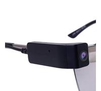 Mini CáMara MóVil PortáTil, Gafas con Clip, CáMara Inteligente 1080p HD, MicróFono Incorporado, Grabadora De Viaje para Exteriores (Sin Gafas),A