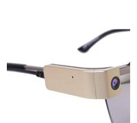 Mini CáMara MóVil PortáTil, Gafas con Clip, CáMara Inteligente 1080p HD, MicróFono Incorporado, Grabadora De Viaje para Exteriores (Sin Gafas),C