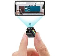 Mini cámara WiFi inalámbrica oculta, cámara espía para seguridad del hogar, cámara para niñera, cámara para el hogar compatible con mascotas/
