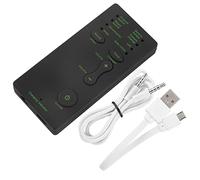 Mini Cambiador de Voz Portátil Tarjeta de Sonido de Transmisión en para Teléfono Móvil PC, Tarjeta de Sonido Externa con 4 Efectos de Sonido y Cambios de Voz, para Llamadas,