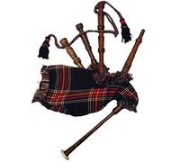 Mini canasta de juguete para bebés, para principiantes, de madera de rosa Royal Stewart Mackenzie MacDonald, color negro, con funda verde irlandés y 2 varillas