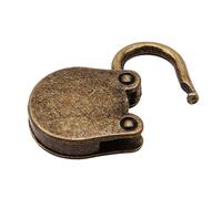 Mini candado de bronce antiguo para regalos de fiesta, decoración del hogar, artesanía creativa y exquisita, agradable e inteligente