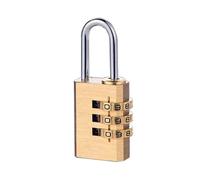 Mini candado de combinación de latón, candado de cobre con contraseña for bolsas de armario de almacén, casillero de gimnasio MMS83 1 Uds(NO 2)