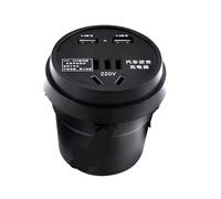 Mini Car Charger Power Inverter DC12V/24V To DC220V Dual USB Port Converter Adapter Fast Charger Portable Multifunctional Socket