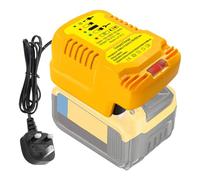 Mini cargador para batería Dewalt de 20 V, compatible con cargador Dewalt DCB112 DCB115 DCB118 DCB107 para batería de 20 V DCB203 DCB204 DCB206 DCB201 DCB200 DCB207