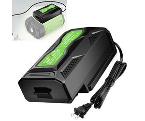 Mini cargador para batería EGO de 56 V, cargador rápido de repuesto para batería EGO CH5500 CH2800D de 56 voltios para batería BA2800 BA4200 BA1400 BA5600