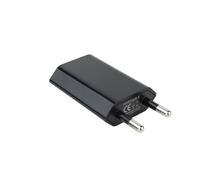 Mini Cargador USB 5V-1A Compacto, Ligero y portátil, Ideal para Cargar Dispositivos electrónicos y Accesorios en casa o Viajes.