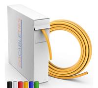 Mini Carrete de Tubo termorretráctil Amarillo, 4,8 mm x 10 m, relación 2:1, Funda de Cable Gocableties