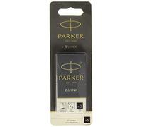 Mini cartucho de tinta permanente Quink de Parker , color negro negro