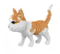 Mini Cat Bloques de construcción Conjunto - Micro Ladrillos de Gato Amarillo 1400PCS para Adultos, Juguete de colección para los Amantes del Gato, la Elegancia de la Vida Regalo Decoraciones elección