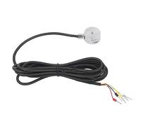 Mini celda de carga de botón Micro sensor de peso de alta precisión Sensor de fuerza de compresión de tensión IP65 de acero inoxidable para equipos de automatización Pruebas (100 kg)