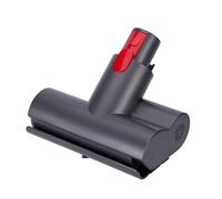 Mini cepillo de turbina compatible con Dyson V7 V10 V11 V15, SV12, SV14, cepillo pequeño cepillo motorizado accesorio para cama, sofá, cojín asiento de coche