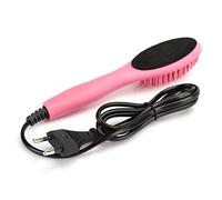 Mini cepillo eléctrico para el cabello, peine para el cabello de calentamiento rápido, peine para alisar el cabello, alisadores de cabello para el hogar y los viajes