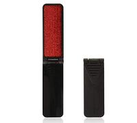 Mini cepillo portátil plegable para pelusa pequeño bolso de viaje para mascotas removedor de tela pelusa herramienta de limpieza de pelusa 2 piezas, Tipo de carpeta negra
