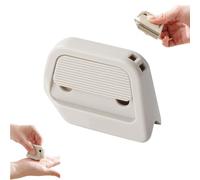 Mini Ceramic Paper Cutter, Auto-Retract Ceramic Mini Box Cutter, Portable Safe Ceramics Minis Boxs Cutters,Pocket Sized for Box Envelope Mail Letter Paper (white)