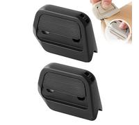 Mini Ceramic Paper Cutter, Ceramic Automatic Rebound Box Opener, Mini Box Cutter, Safety Blade, Stays Sharp Up to 10x Longer (Black*2)
