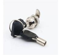 Mini cerradura de flor ciruelo, máquina asistencia aleación Zinc, Panel eléctrico con llave for Cinets, luz publicitaria eléctrica, 1 Uds(3sets-zinc)