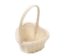 Mini Cestas Trenzadas - PE Pequeños Contenedores De Ratán Hecho A Mano, Decoración En Miniatura | Cesta De Artesanía Estética, Organizador De Exposiciones Rústicas, Objeto De Escena Decorativa