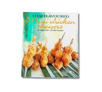 Mini Chicken Skewers - 40 Brochetas de Pollo al Estilo Tailandés (1kg) - Variedades Curry Verde y Curry-Coco - Aperitivo para Horno y Air Fryer - NEXU