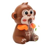 Mini Chill Fan, Food Cooling Device, 2.56x2.36x3.82in USB Rechargeable Clip Fan with 3 Speed Control, Cute Animal Portable Air Cooler, Quiet Breeze Kitchen Tool, Soup Coffee Cooling Use